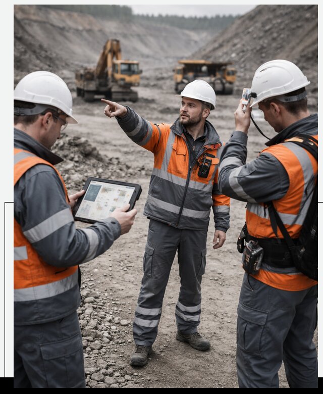 Система контроля персонала для горнодобывающей отрасли в Скопине