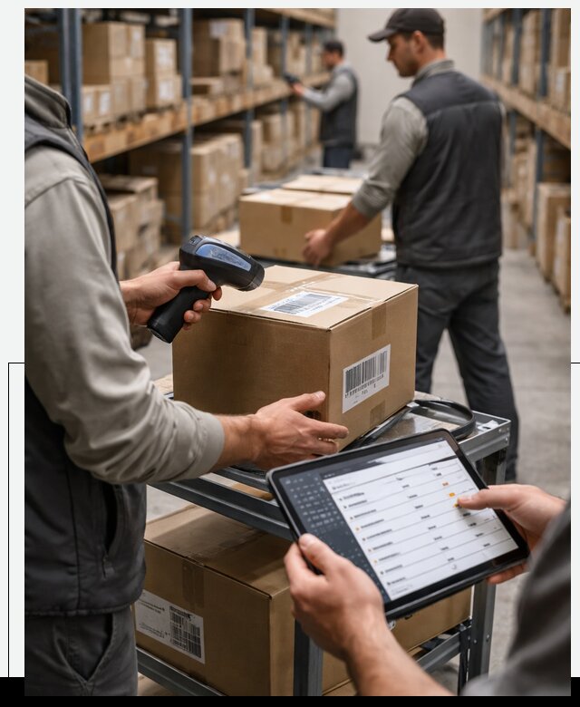 Внедрение и поддержка WMS систем для склада в Скопине