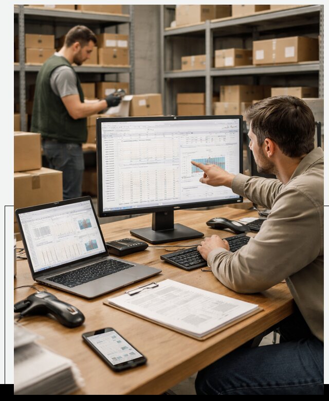 Автоматизация торговых сетей: ERP и учёт в Скопине под ключ