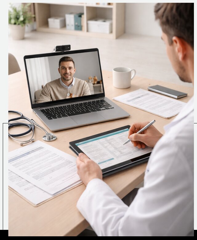 Разработка платформы телемедицины и видеоконсультаций в Скопине