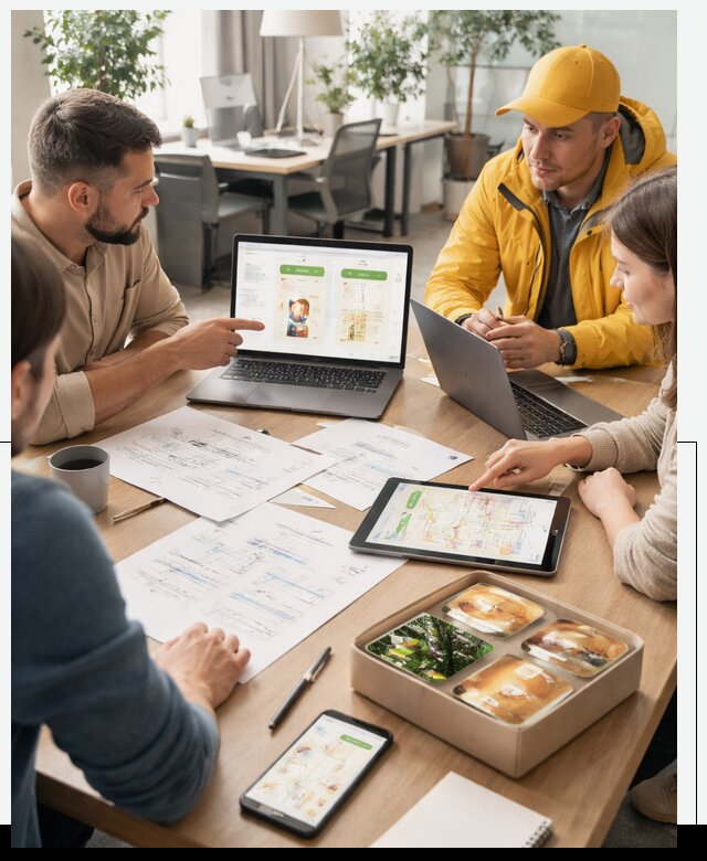 Разработка агрегатора доставки еды в Скопине от 15632 р., АвикейСкп