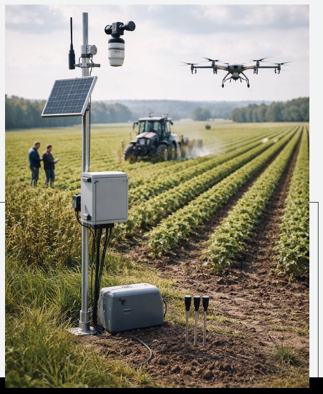 Разработка IoT мониторинга полей в Скопине от 8858 р. | АвикейСкп