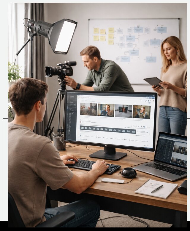 Платформа видеохостинга для онлайн обучения в Скопине